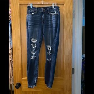 Judy Blue Jeans highly distressed